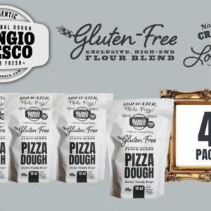 4 Packs of Add Water Gluten-Free Pizza