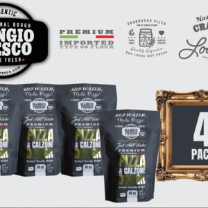 4 Packs of Premium Pizza Dough